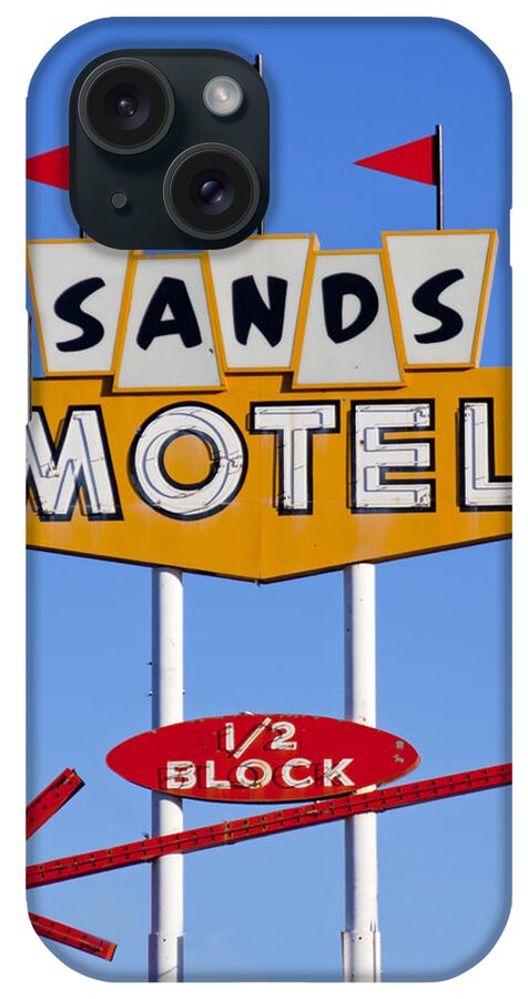 Sands iPhone Case featuring the photograph Sands Motel by Matthew Bamberg