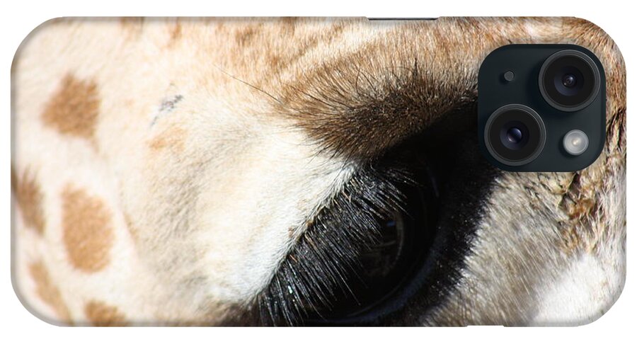 Eye iPhone Case featuring the photograph Says So Much by Kim Galluzzo Wozniak