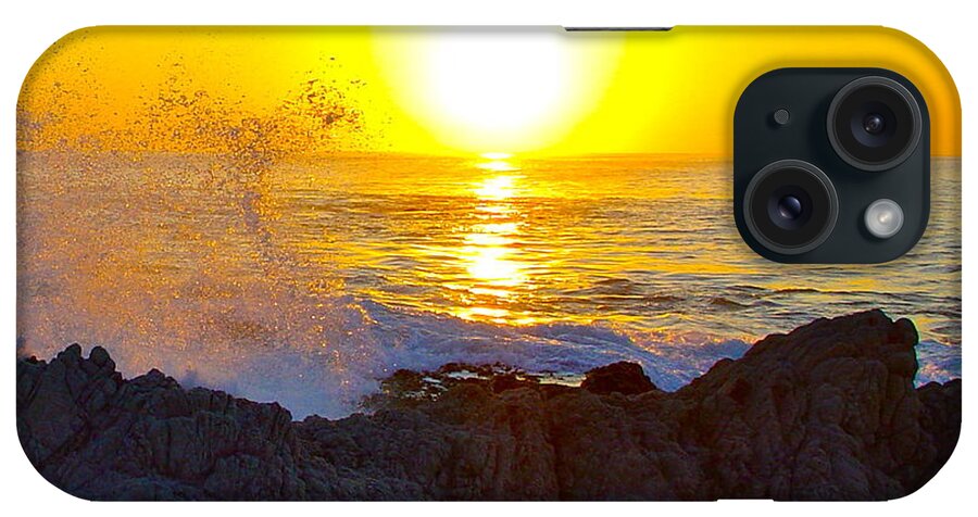 Solar iPhone Case featuring the photograph Solar Flare Sunrise on the Sea of Cortez by Karon Melillo DeVega