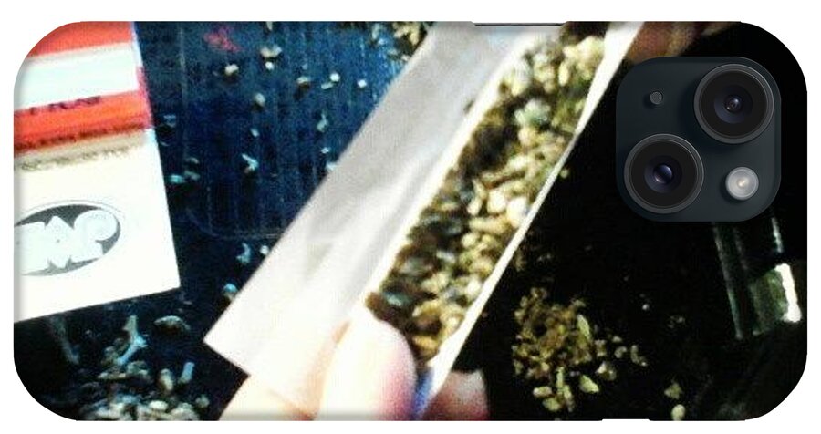 Weedstagram iPhone Case featuring the photograph Some Girls Can Take A Cherry Stem & Tie by Jamie H
