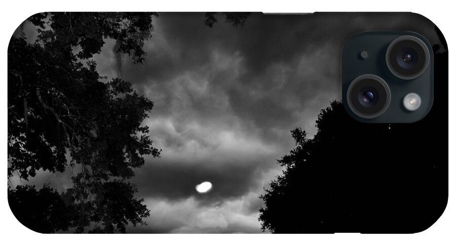 Clouds iPhone Case featuring the photograph Spooky Night by Shannon Harrington
