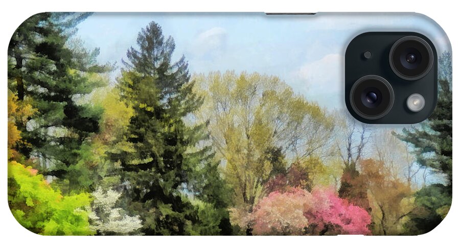 Spring iPhone Case featuring the photograph Spring Landscape by Susan Savad