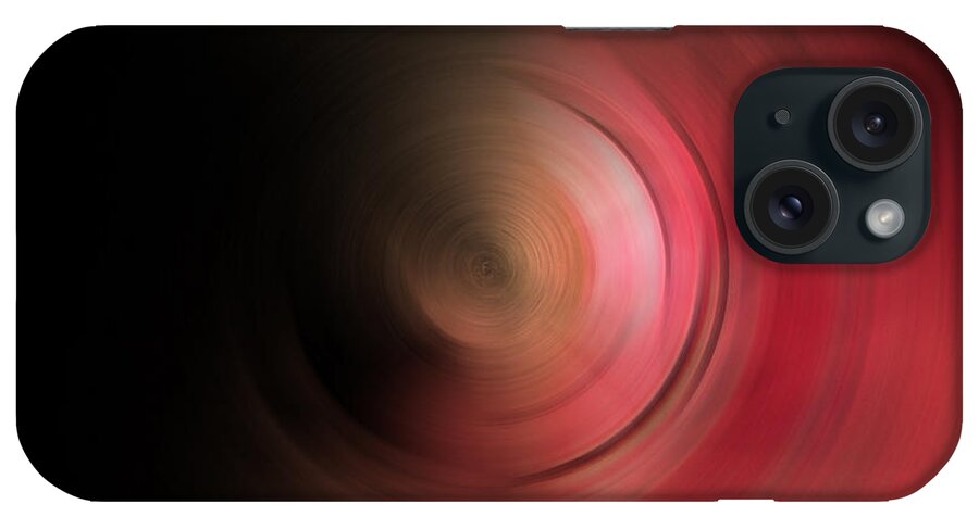Abstract iPhone Case featuring the photograph Spun by Sandra Sigfusson