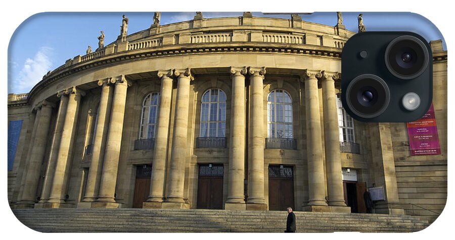 Stuttgart iPhone Case featuring the photograph Staatstheater State Theater Stuttgart Germany by Matthias Hauser