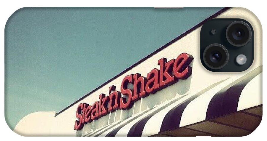 Food iPhone Case featuring the photograph Steak N Shake by Cindy Beardsley