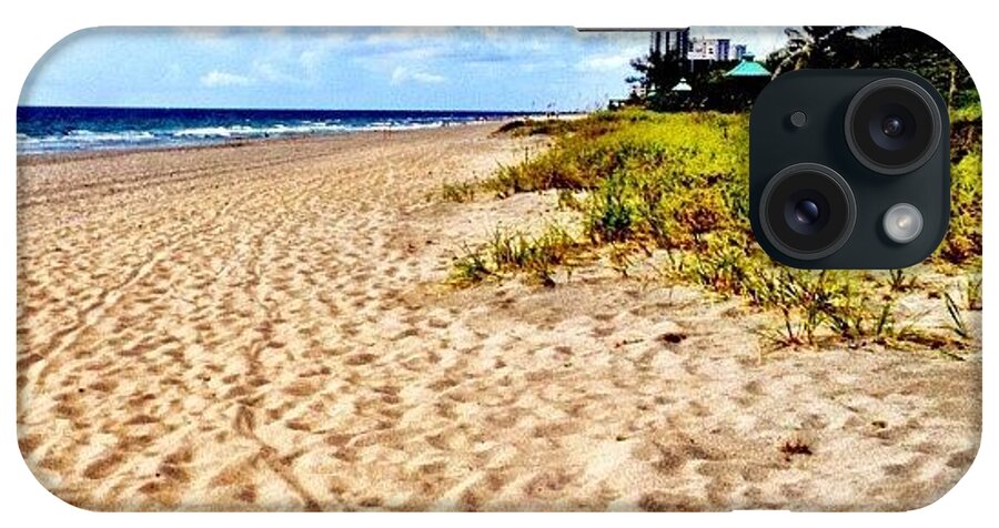 Miami iPhone Case featuring the photograph #summer #miami #florida #beach by Estefania Leon
