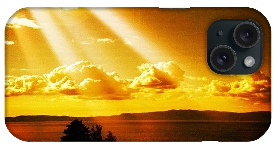 Great iPhone Case featuring the photograph Summerligth by Kim Nyheim