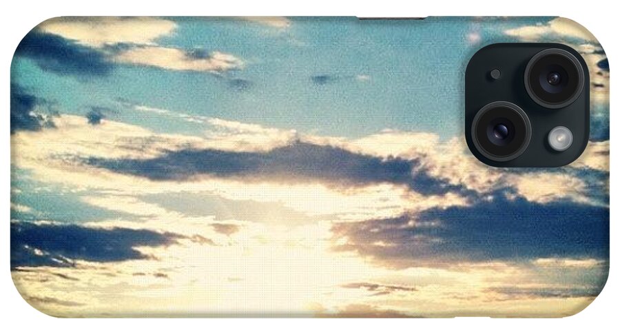 Summer iPhone Case featuring the photograph Summersky by Kim Nyheim