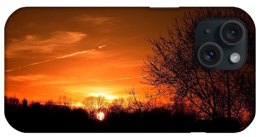 Sunset iPhone Case featuring the photograph Sun Down by Neal Eslinger