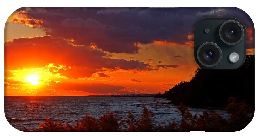 Sunset iPhone Case featuring the photograph Sunset by the Beach by Davandra Cribbie