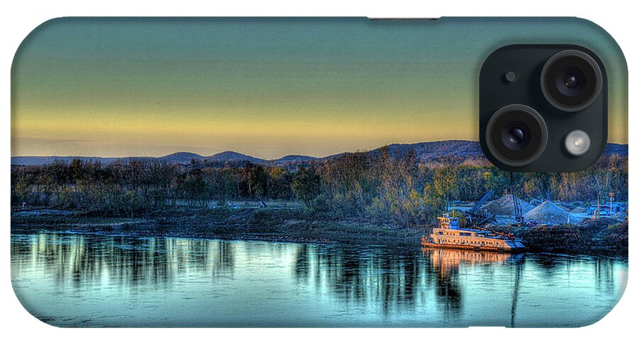 Sunset Moonrise iPhone Case featuring the photograph Sunset Moonrise by William Fields