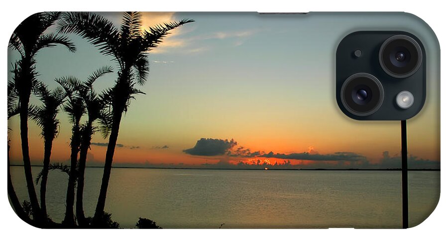 Sunset iPhone Case featuring the photograph Sunset Over Tampa Bay by Carolyn Marshall