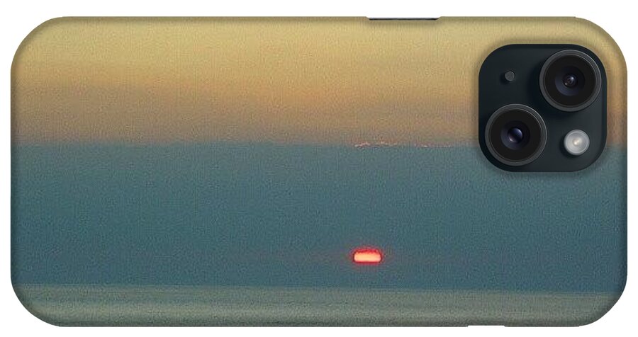 Sun iPhone Case featuring the photograph #sunset_united #sunsetsniper by Kevin Zoller