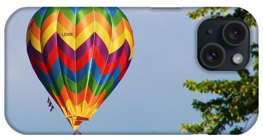 Balloons iPhone Case featuring the photograph Sunshine on Balloon by Christina A Pacillo