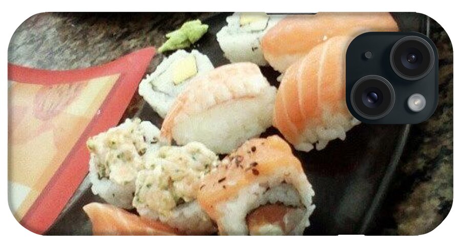 Brazil iPhone Case featuring the photograph #sushi ótimo Para Um Dia Perfeito by Richard Rafael