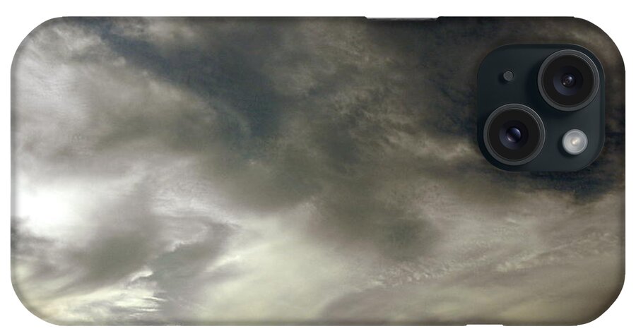 Clouds iPhone Case featuring the photograph Swirls At Sundown by Kim Galluzzo