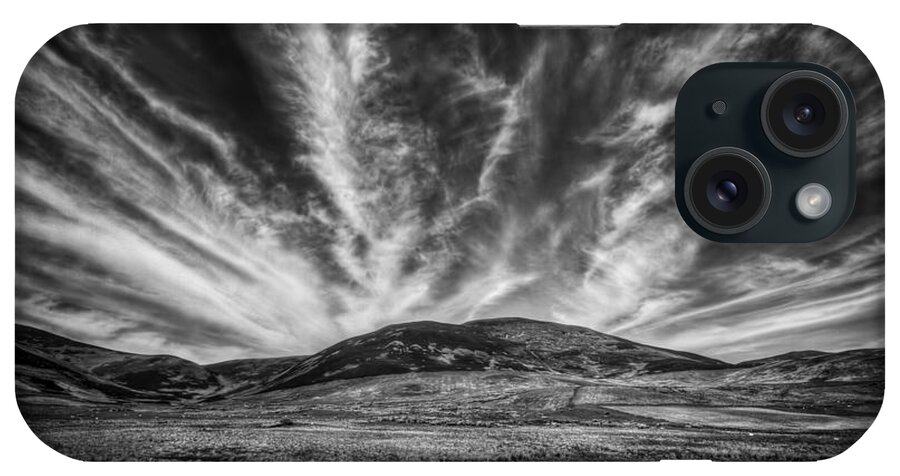 Landscape iPhone Case featuring the photograph The Claw Of Destiny by Evelina Kremsdorf