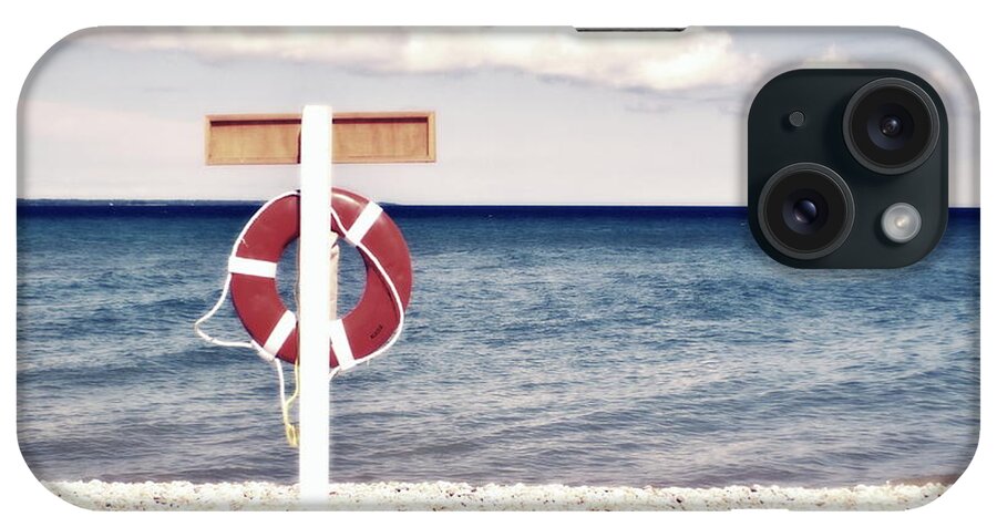 Point Nippigon Michigan iPhone Case featuring the photograph The Point by Marysue Ryan