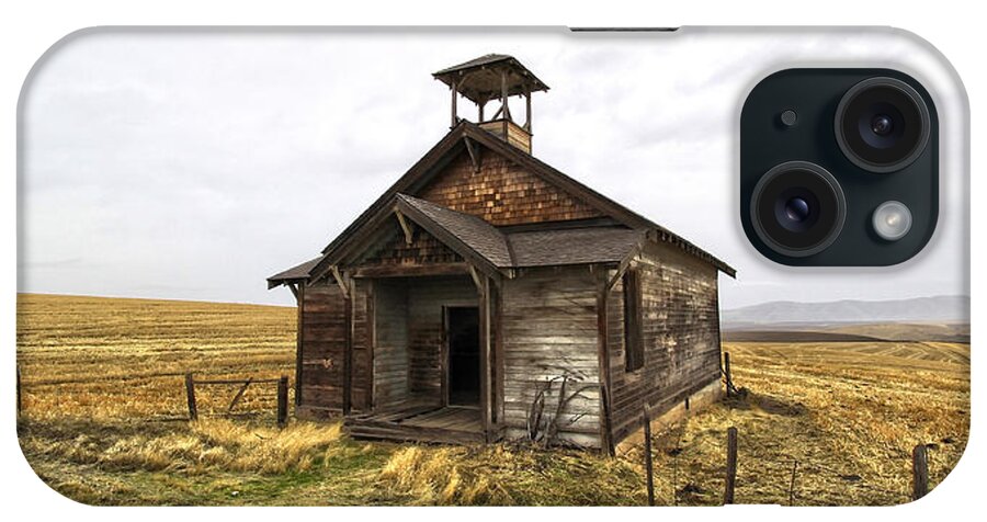 Old House iPhone Case featuring the photograph The School House by Steve McKinzie