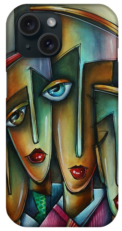 Urban Expressions iPhone Case featuring the painting The Union by Michael Lang