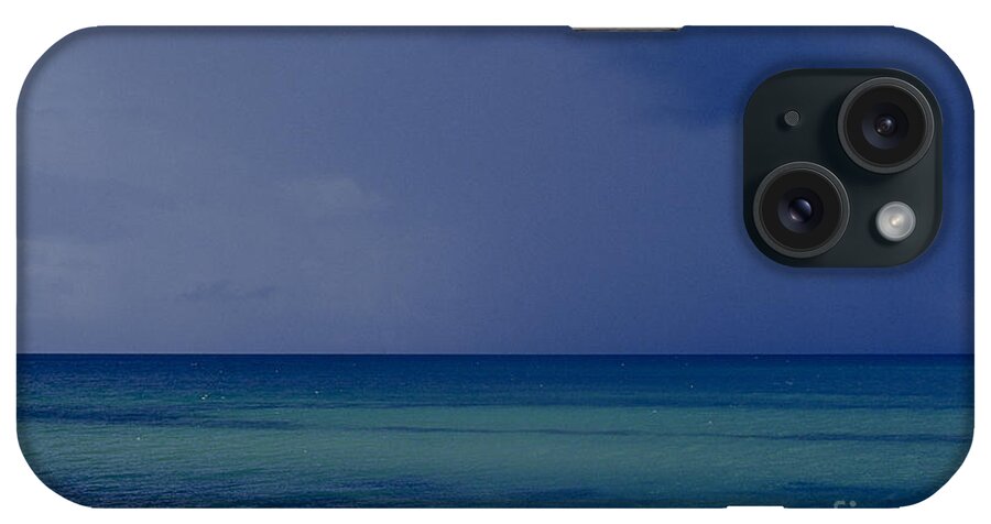 Ocean iPhone Case featuring the photograph The Weather is changing by Heiko Koehrer-Wagner
