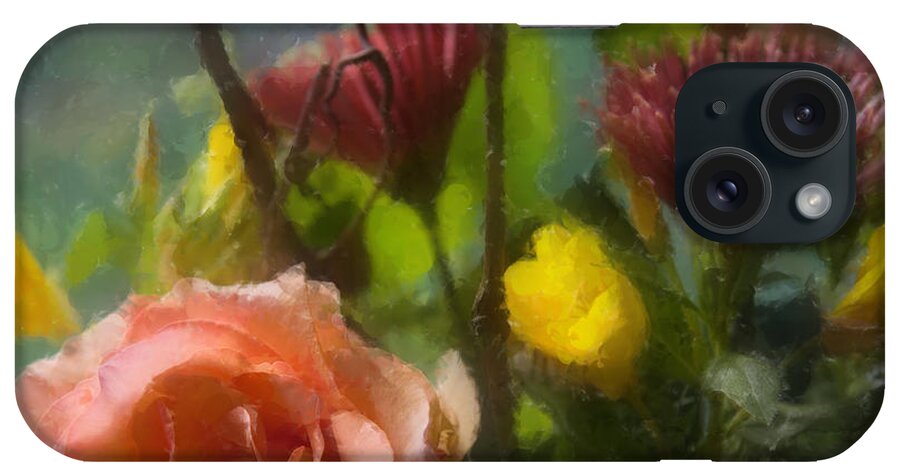 Flowers iPhone Case featuring the photograph Through The Window by Dale Kincaid