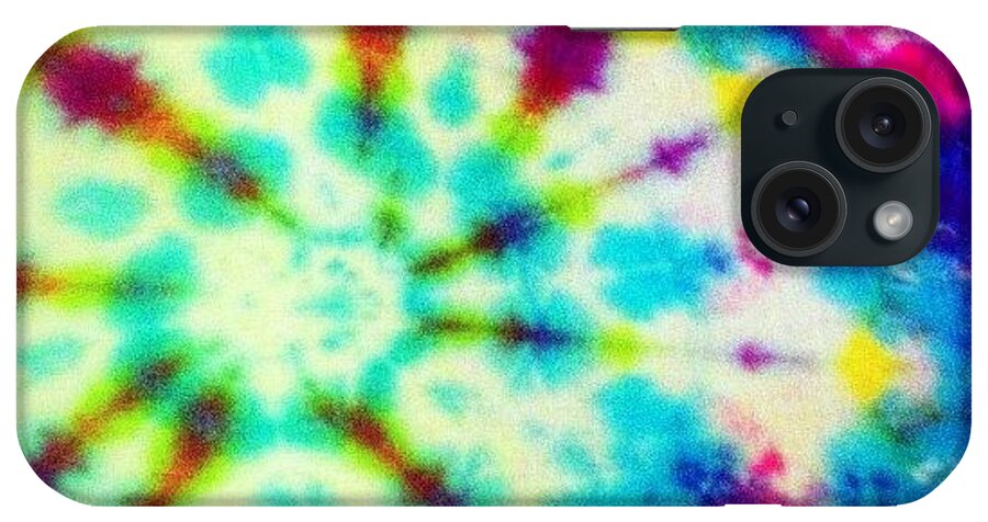 Rad iPhone Case featuring the photograph Tiedye by Katie Williams