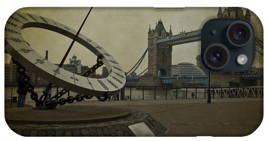 Tower Bridge iPhone Case featuring the photograph Timepiece. by Clare Bambers
