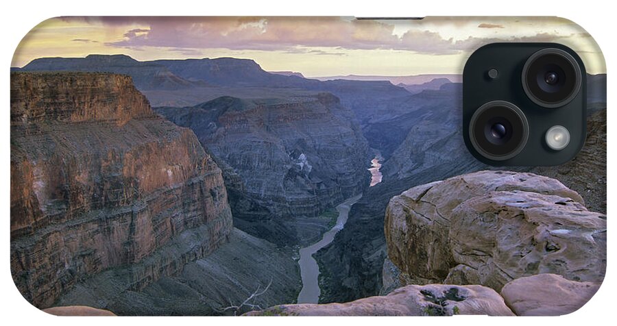00176678 iPhone Case featuring the photograph Toroweap Overlook With A View by Tim Fitzharris