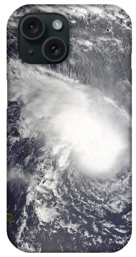 Circulating iPhone Case featuring the photograph Tropical Cyclone Gael Approaching by Stocktrek Images
