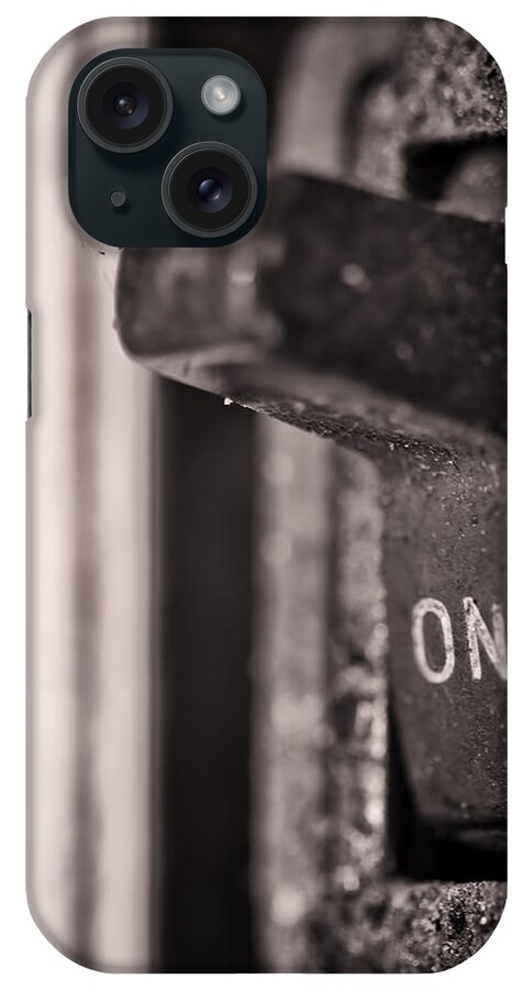 Switch iPhone Case featuring the photograph Turn Me On by Evelina Kremsdorf