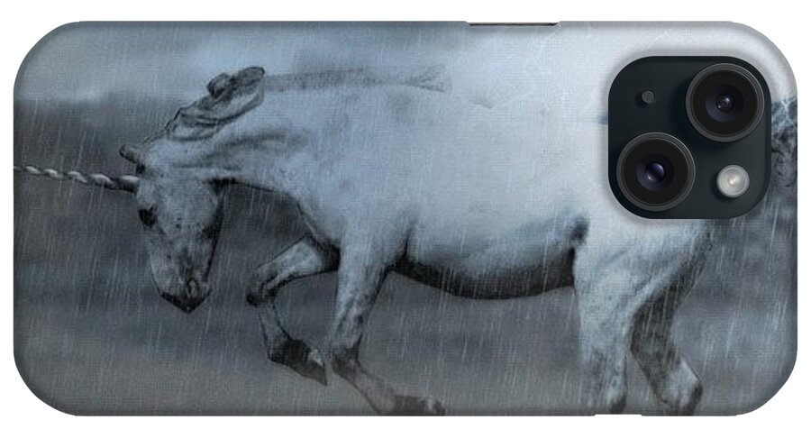 Beautiful iPhone Case featuring the photograph Unicorn Edit by Rachel Williams