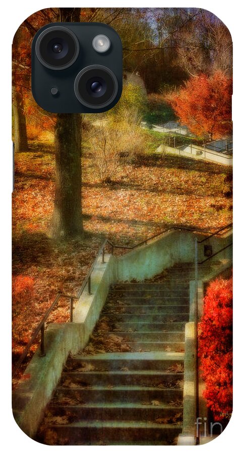 Stairs iPhone Case featuring the photograph UP by Lois Bryan
