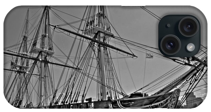 Ship iPhone Case featuring the photograph U.S.S. Constitution 2 by Jonathan Harper