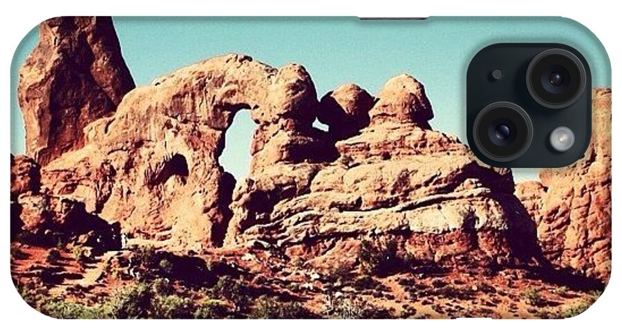 Rscpics iPhone Case featuring the photograph Utah - Arches National Park by Luisa Azzolini