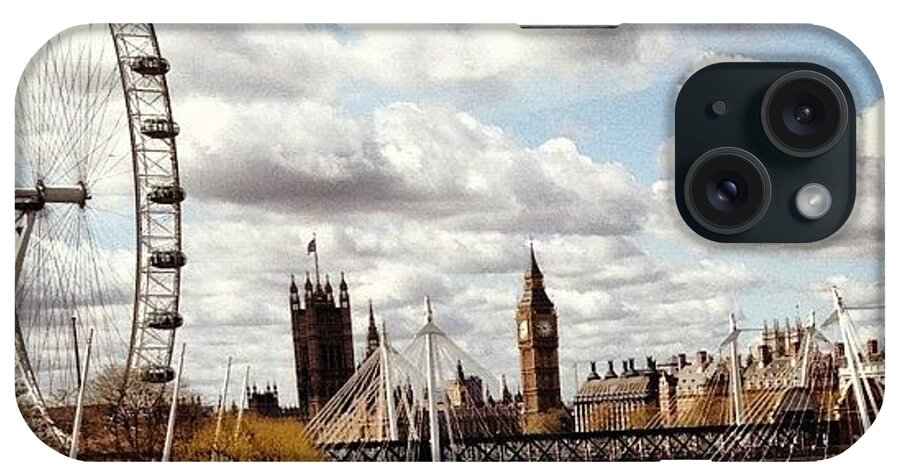Photoadayapril iPhone Case featuring the photograph #view #photoadayapril #london by Andy Brett