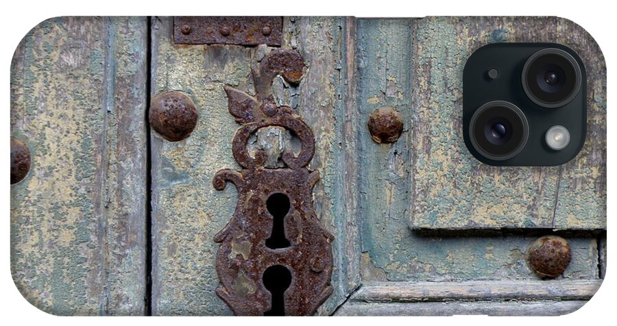 Door iPhone Case featuring the photograph Weathered by Lainie Wrightson