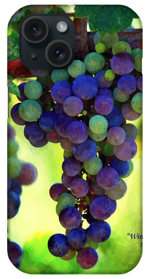 Wine To Be - Art iPhone Case featuring the photograph Wine to Be - Art by Patrick Witz