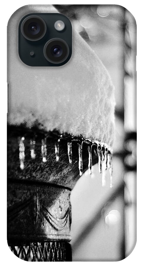 Icicles iPhone Case featuring the photograph Winter Love by Rebecca Sherman