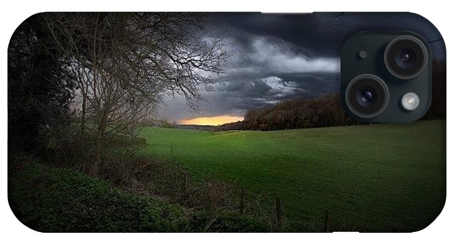 Scenery iPhone Case featuring the photograph Wonderful Light This Evening! by Phil Martin