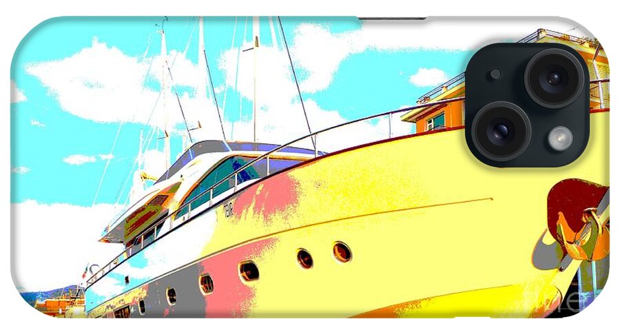 Yachting iPhone Case featuring the photograph Yacht dry docking by Rogerio Mariani