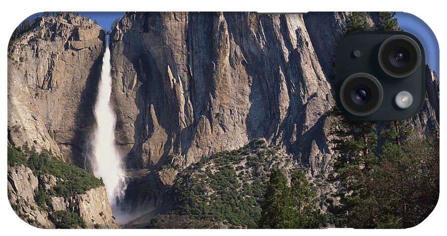00173442 iPhone Case featuring the photograph Yosemite Falls Yosemite National Park by Tim Fitzharris