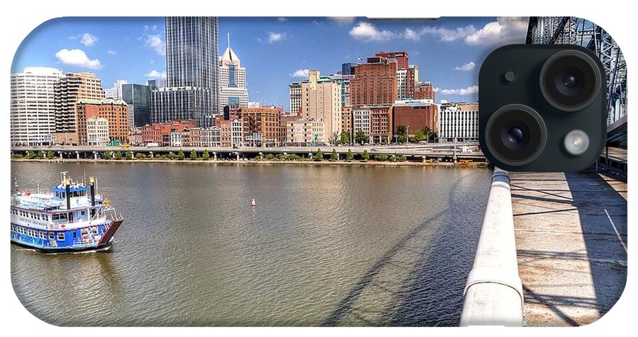 Pittsburgh iPhone Case featuring the photograph 0963 Pittsburgh PA by Steve Sturgill
