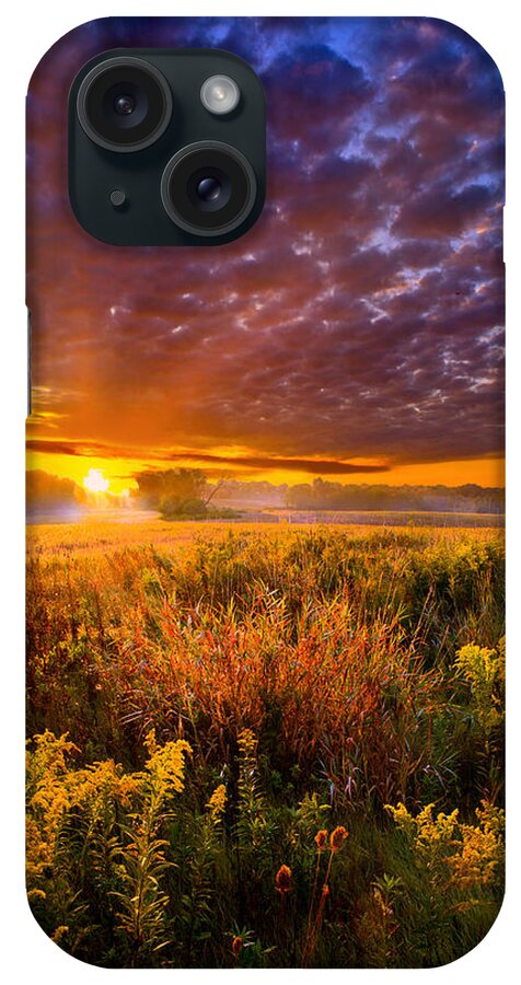 Life iPhone Case featuring the photograph A Drifting Kiss #1 by Phil Koch