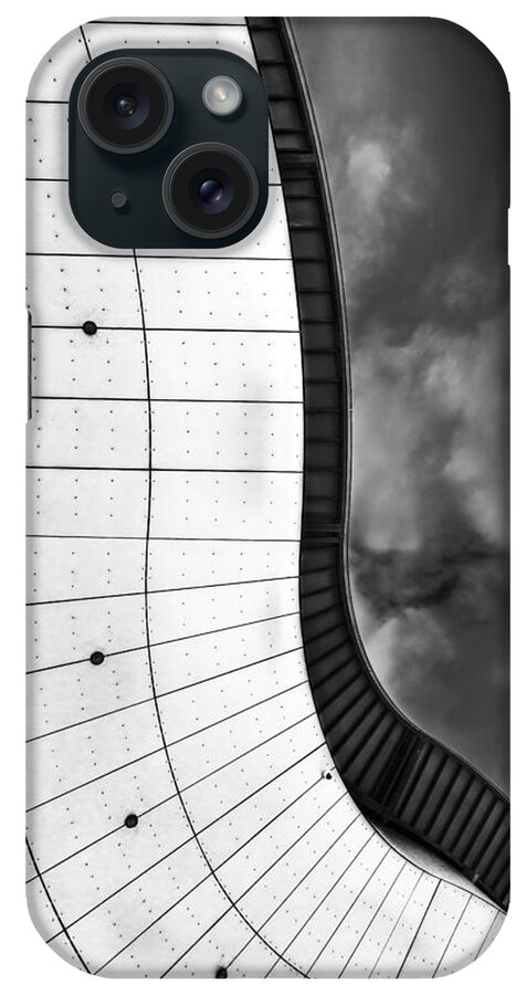 Building iPhone Case featuring the photograph Abstract #1 by Elmer Jensen