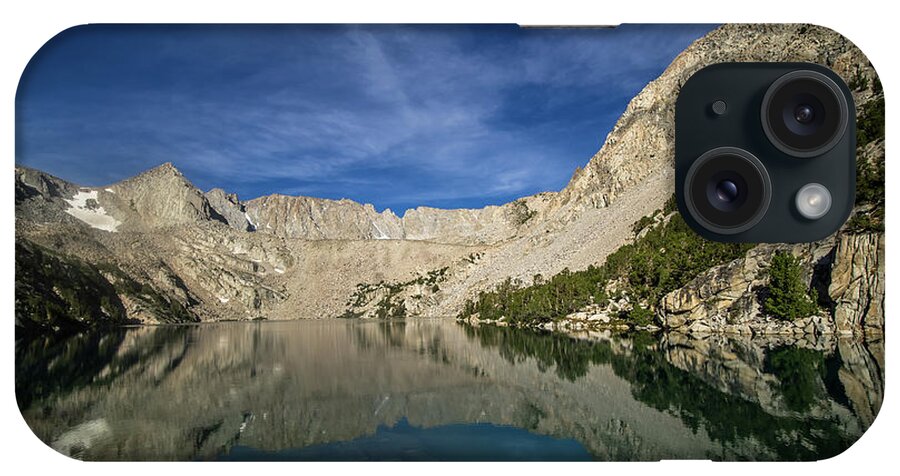 Lake iPhone Case featuring the photograph Alone on the Lake #1 by Martin Gollery