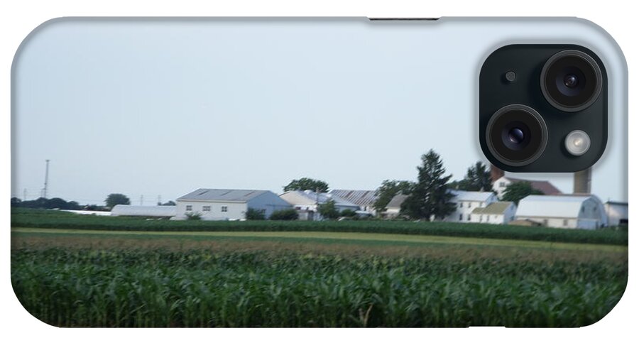 Amish iPhone Case featuring the photograph Amish Homestead 9 #1 by Christine Clark