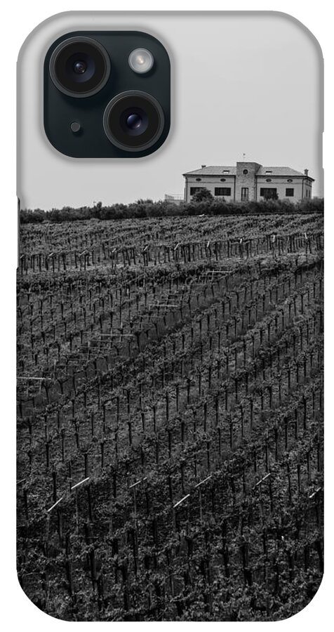 Wineyard iPhone Case featuring the photograph An italian farm in Abruzzo #1 by AM FineArtPrints