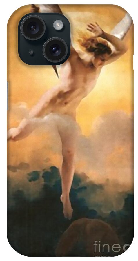  From Above iPhone Case featuring the painting Angel #1 by Archangelus Gallery