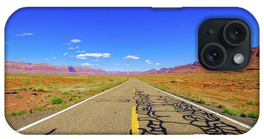 Arizona iPhone Case featuring the photograph Arizona Desert Highway #3 by Raul Rodriguez